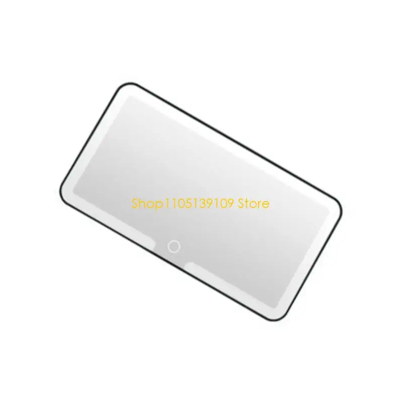 Portable Rechargeable Car Makeup Mirror With Auto Dimming LED Lights And Secure Sun Visors Attachment Quick Installation view 3