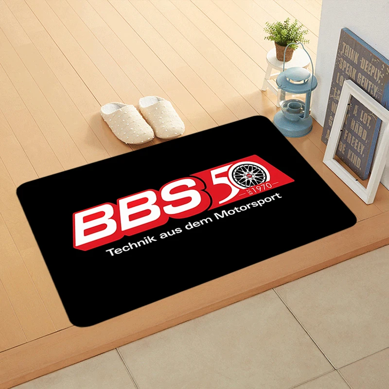 House Entrance Doormat BBS Wheel HubHallway Carpet Living Room Rugs Foot Carpets Bathroom Rug Floor Mats Non-slip Home Decor