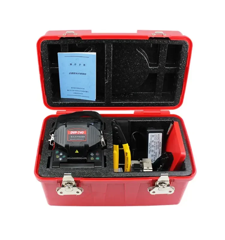 Automatic Splicer Fuser FTTH Welding Optical Fiber Fusion Splicer DVP-740