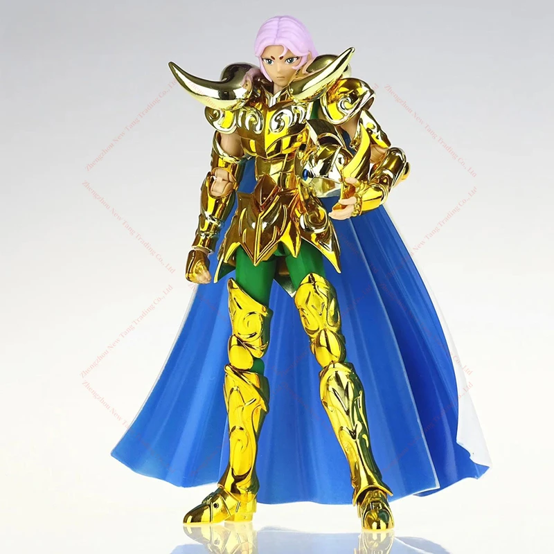 CS Model Saint Seiya Myth Cloth EX Aries Mu with Shion Head Grand Pope Knights of The Zodiac Action Figure in Stock