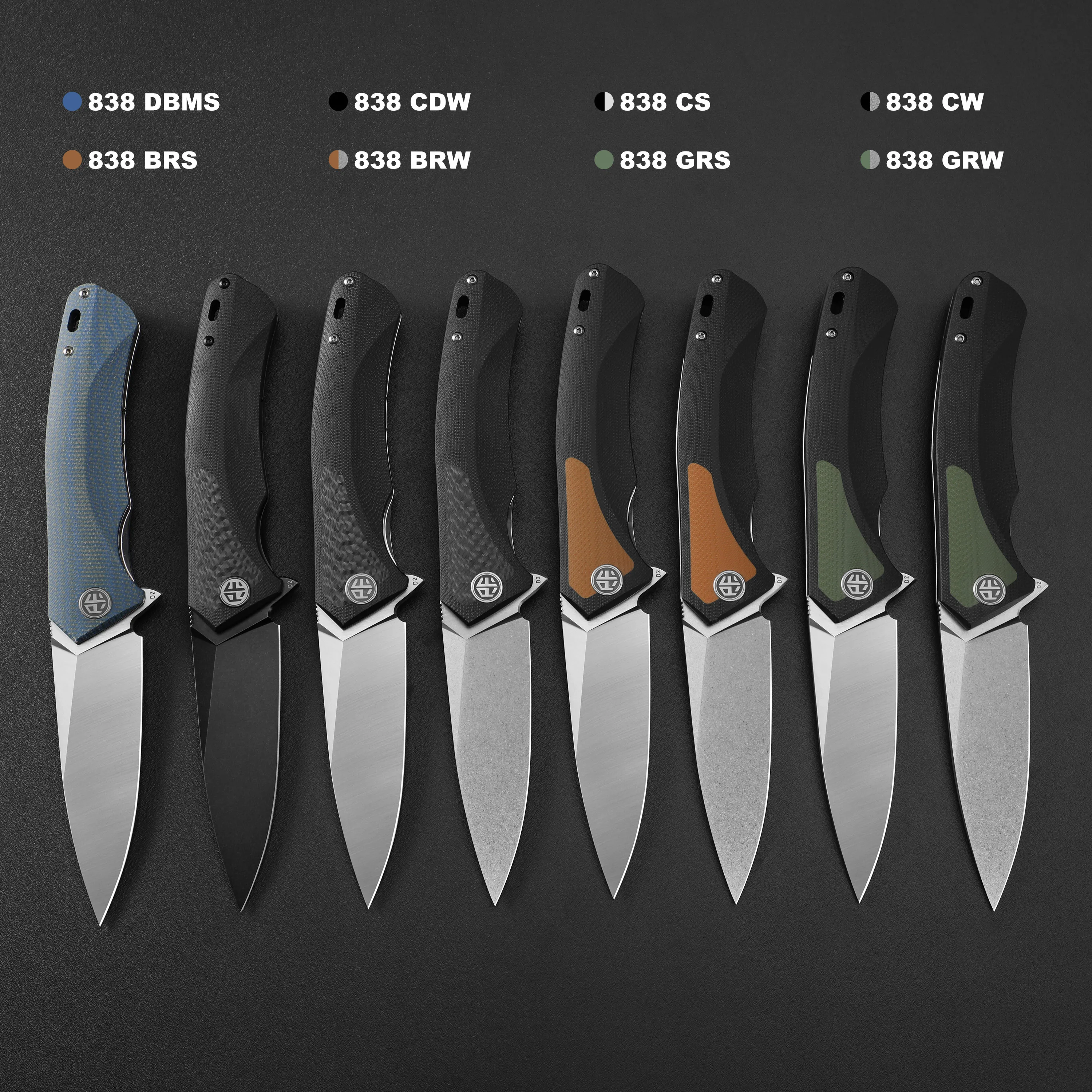 Petrified Fish PF838 Pub Folding Knife G10 Handle Ball Bearing Outdoor Fishing Satin Blade Knife Cutting edc Tool Gear for men - view 6