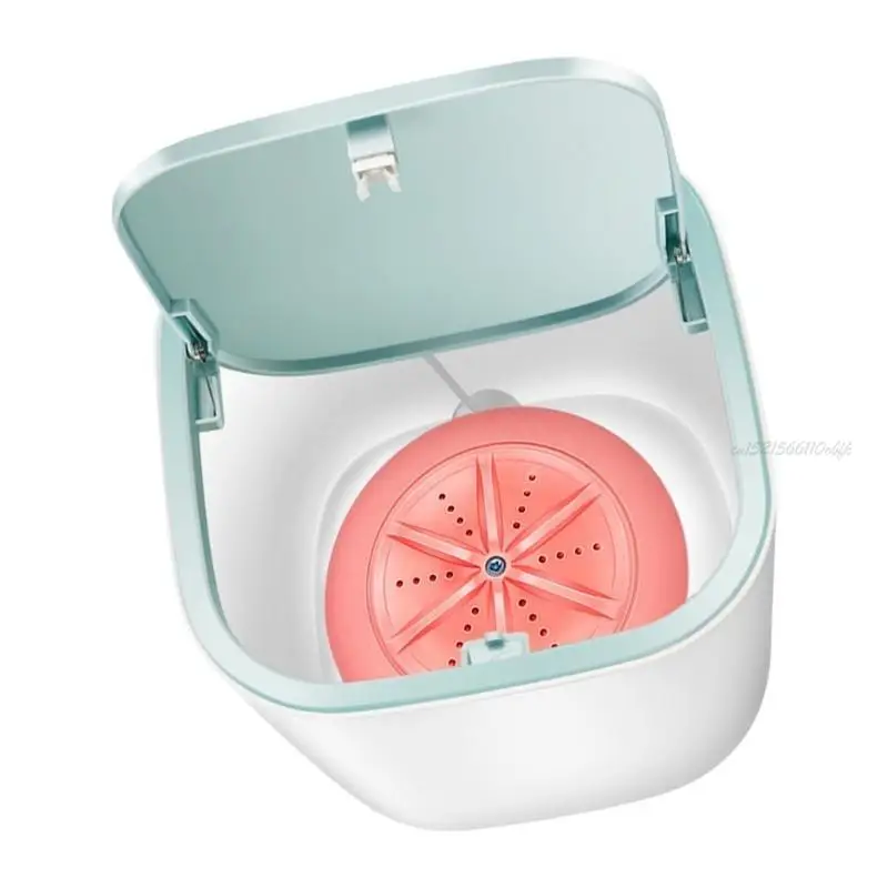 27RB Lightweight Miniature Washer with Turbos Technology USB Charging Washing Machine Practical Dormitory Laundry Appliance