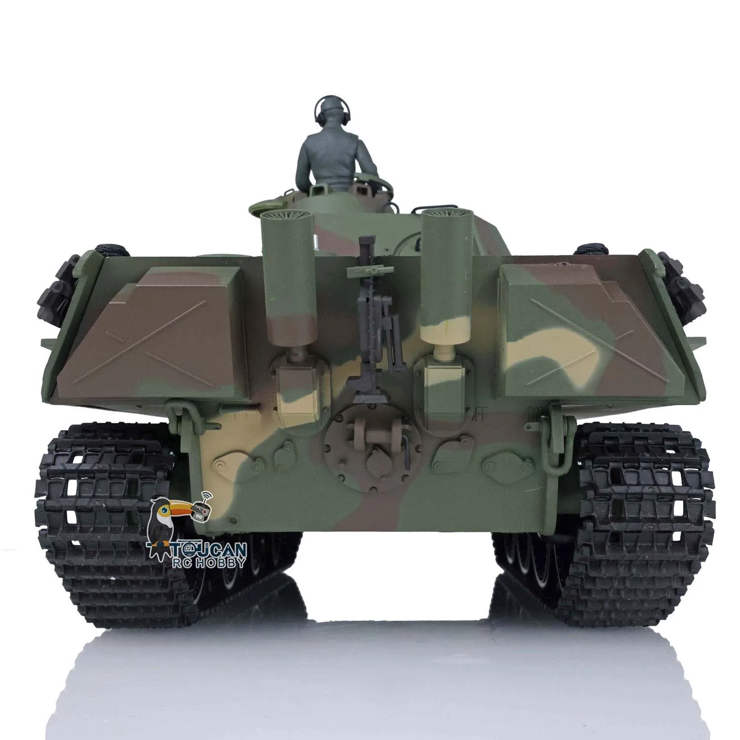 Children Toys Heng Long 1/16 Scale RC Tank Model 3879 7.0 Plastic German Panther G RTR 360° Turret TH17486-SMT5