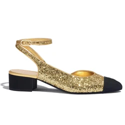 New Mixed-colors Sequined Sandals Women Party Wedding Shoes Ladies Sexy Pointed Toe High Heels Fashion sandalias de las mujeres