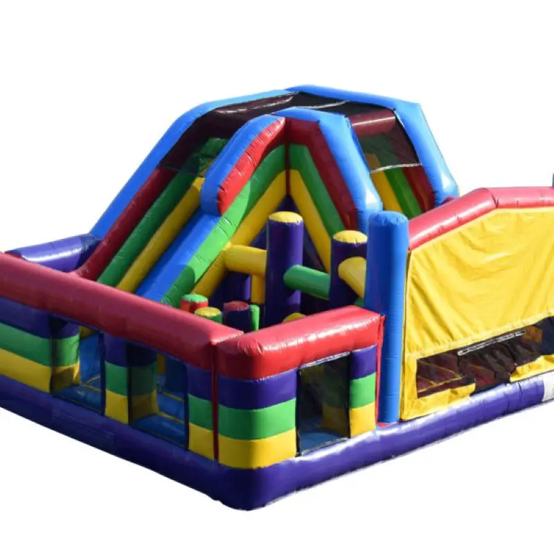 Challenge Obstacle Combo  Slide Bounce House Commercial Use