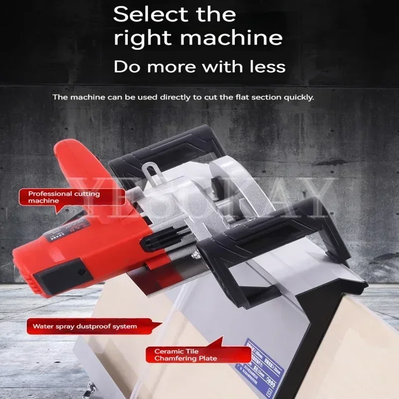 Portable Ceramic Tile Chamfering Machine/45 Degree Chamfering Machine High Precision Cutting Machine Tile Hand Tools/220V