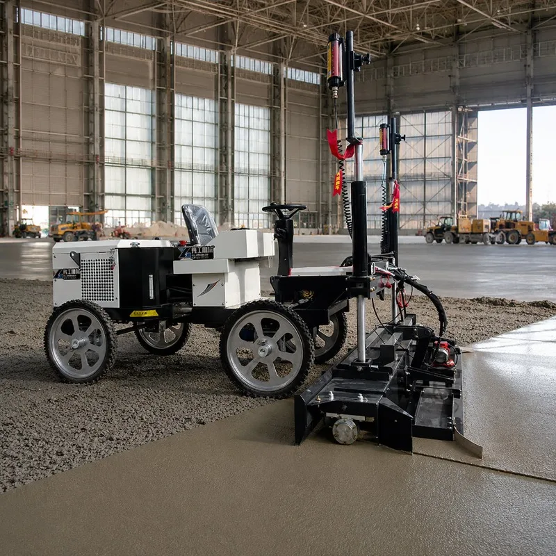 Concrete Floor Leveling Machine Laser Screed Slab Tool Customized Durable for Logistics Center Slab Finishing