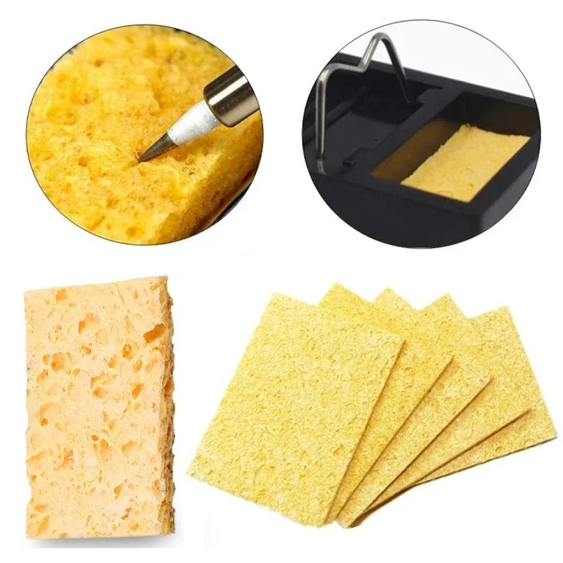 High Quality Soldering Iron Cleaning Sponge High Temperature Resistant Sponge for Welding Tips Cleaining Tools 3.5CM*5CM