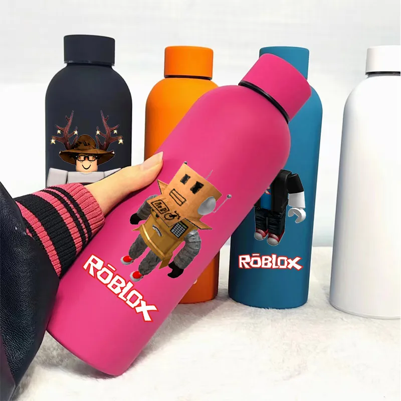 

ROBLOX DynaBlocks Children's Color Vacuum Stainless Steel Insulated Cup Sports Travel Frosted Small Mouth Bottle