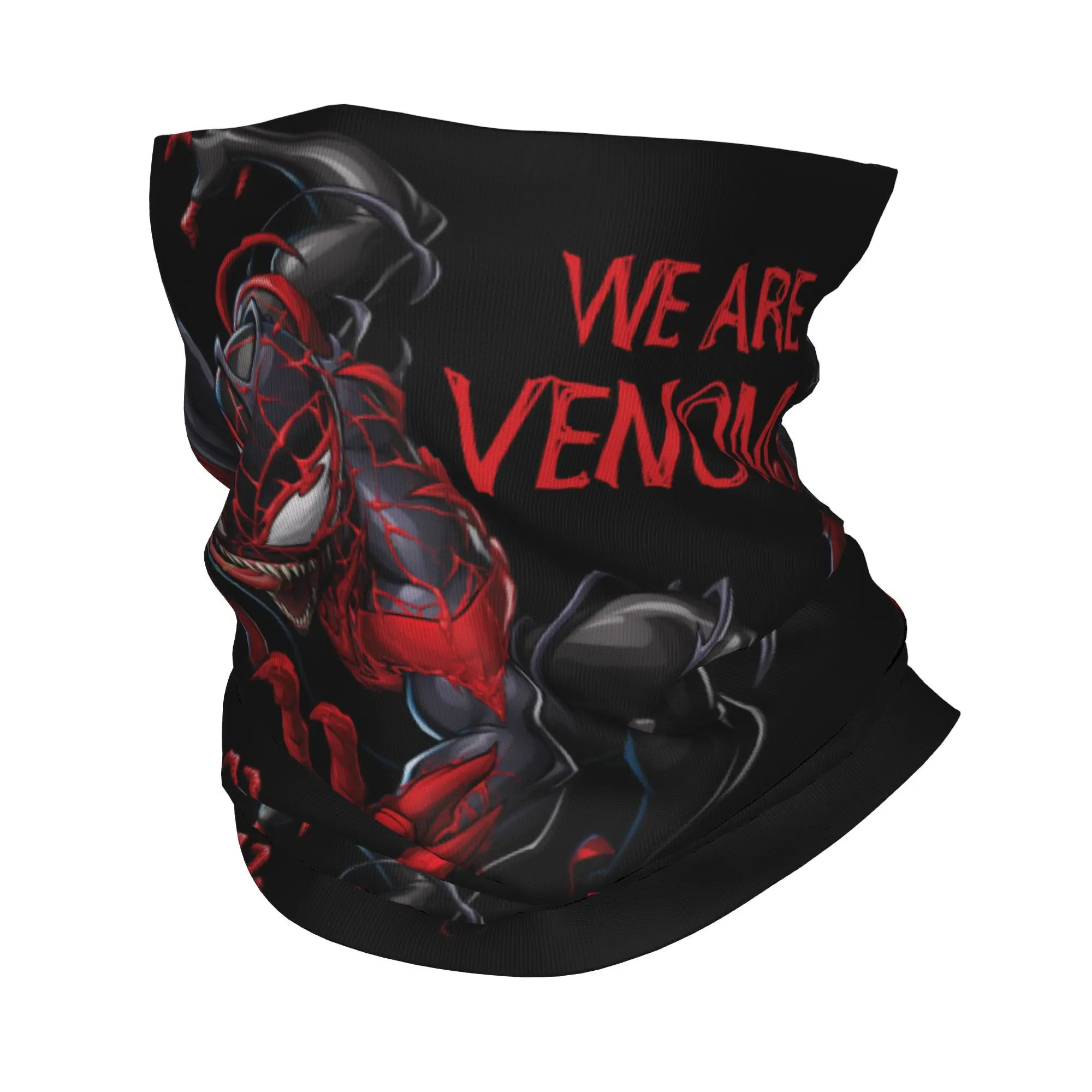 Venomized Venom Spider-Man Miles Morales Bandana Neck Cover Mask Scarf Multifunctional Face Mask Fishing for Men Women Adult