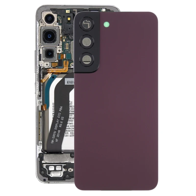 Battery Back Cover with Camera Lens Cover For Samsung Galaxy S22 5G SM-S901B