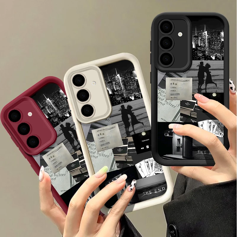 Soft TPU Case For Samsung Galaxy A17 A16 A56 A55 A54 A15 A35 A25 5G S24 FE S25 Edge S23 Ultra S22 Fashion Printed Phone Cover - náhled 2