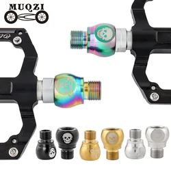 MUQZI Pedal Extenders MTB BMX Road Folding Fixed Gear Bicycle  9/16In Thread Pedals Extended Adapter