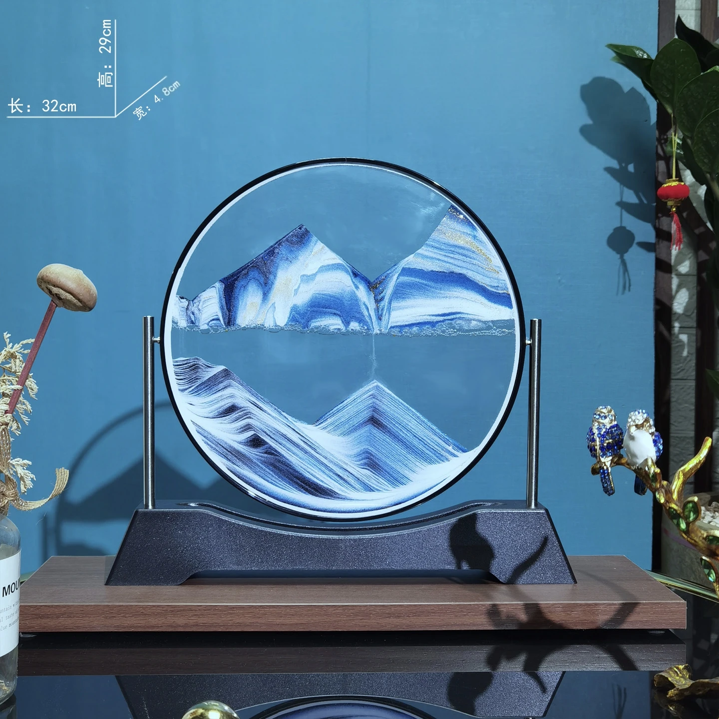 회전 가능한 모래 풍경 예술 그림 흐르는 모래 그림 원 - Art Craft Movement 리뷰 및 가격