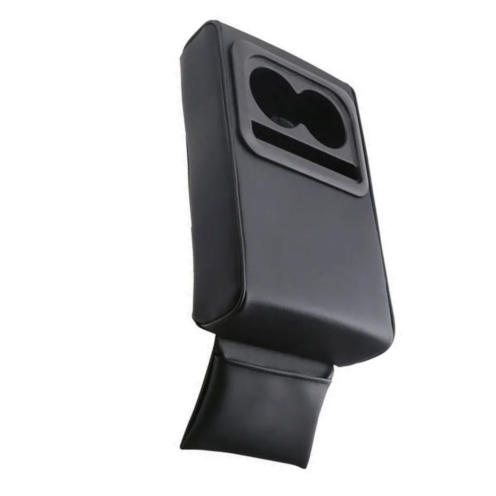 

Ящик для хранения в подлокотнике автомобиля Органайзер держатель стакана для воды очки закуски