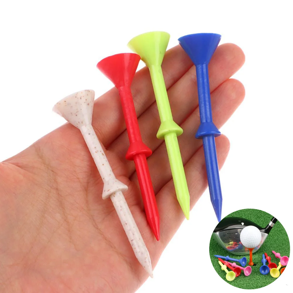 Cabeça giratória do copo de vinho, borracha macia Tee cabeça, Plastic Golf Ball Holder, Golf Nail Golf Ball Seat, 20 pcs