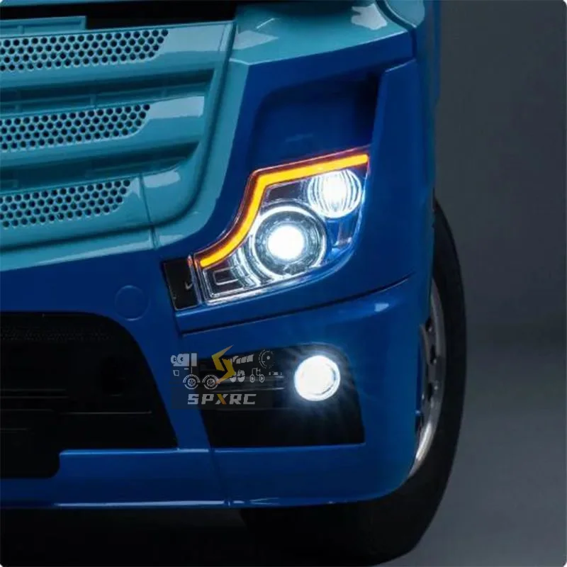 3363 LED 5 V Koplamp Verlichtingssysteem Lamp Achterlicht Flow licht voor 1/14 Tamiya Actros 1851 Module RC Tractor auto Accessoires