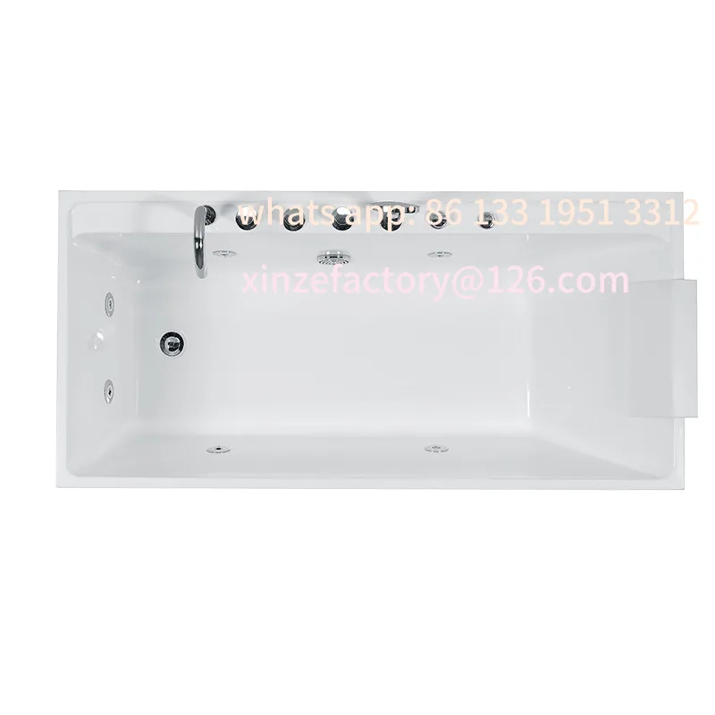 

Customizable Household Bathtub Small Acrylic Bathtub Deep Foam Independent Seamless Constant Temperature