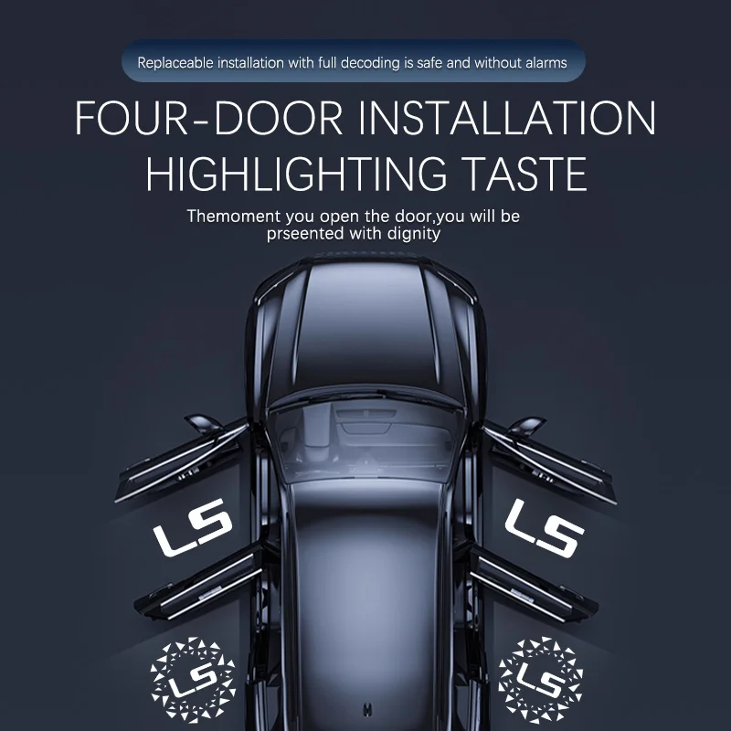 LED Projector Shadow Light Car Door Lamp For Lexus LS LS300 LS350 LS400 LS500 LS600 LS460 LS430 2005-2025