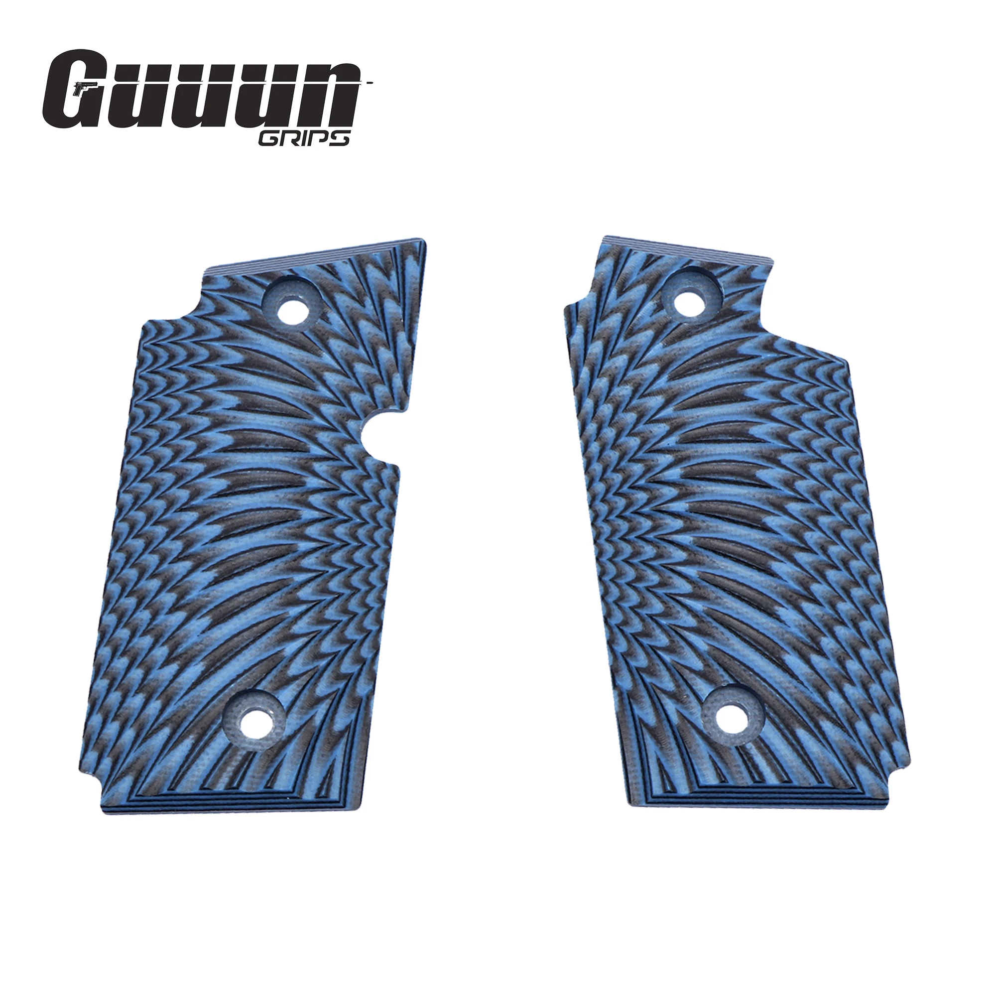 G10 Grips for Sig Sauer P238 Aggressive OPS Sunburst Texture
