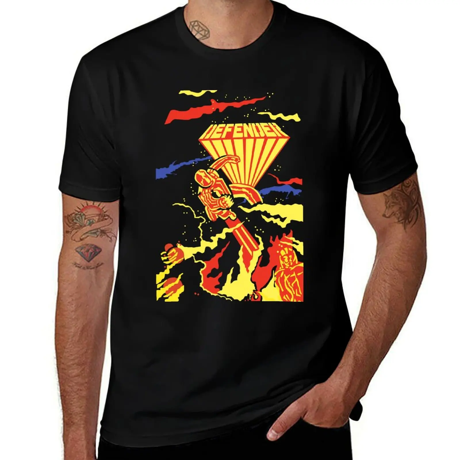 Rescue The Humanoids! T-Shirt t shirt men 100% cotton luxury brand T-Shirt