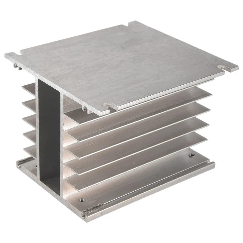 AY03-3 Phase Heat Sink 80X110x100mm For SSR Solid State Relay Aluminum Heatsink