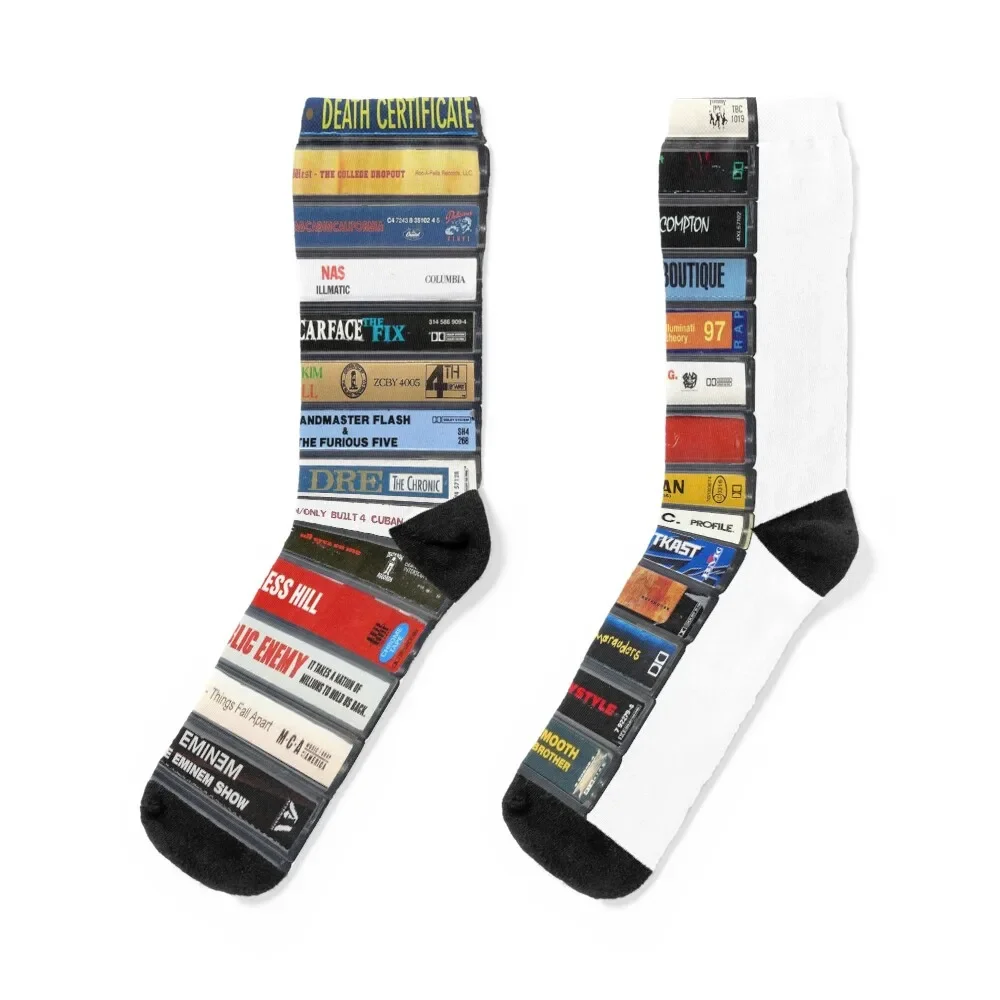 

Hip Hop Albums - Hip Hop Art - Hip Hop Classics Art Socks Lots gym basketball funny sock Men Socks Luxury Brand Women's