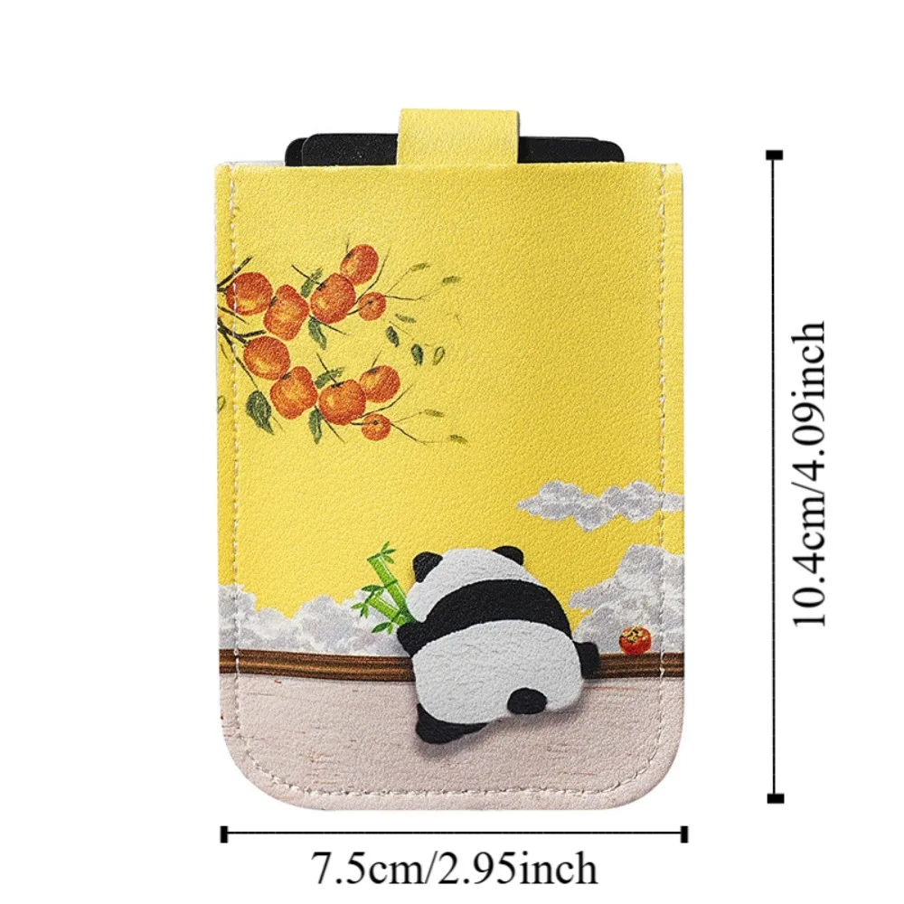 بو الجلود سحب بطاقات الهوية حامل الحقيبة مقاوم للماء منظم بطاقة الائتمان البنك النمط الصيني القط المطبوعة