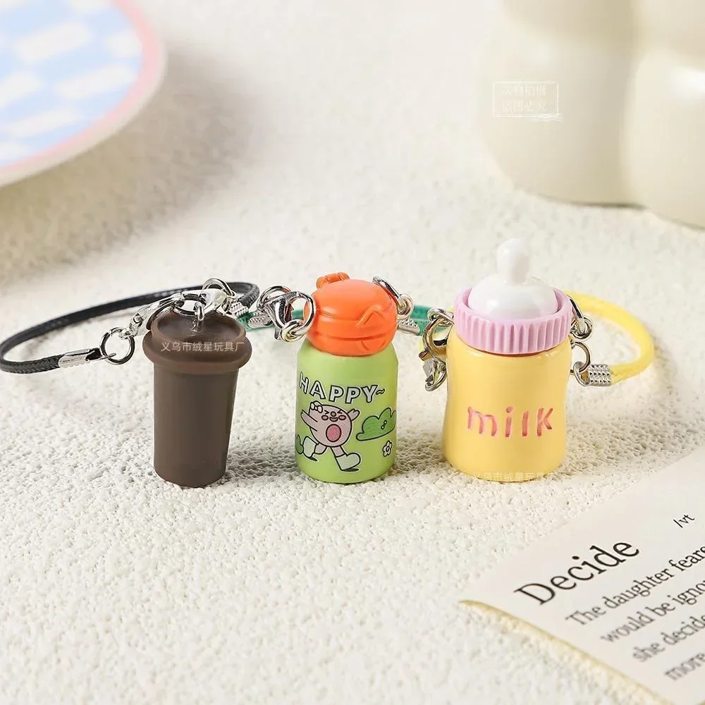 For Labubu V2 V1 Idol Doll's Clothing Water Bottle Water Cup Nipple Model Girl Gift Labubu Accessories