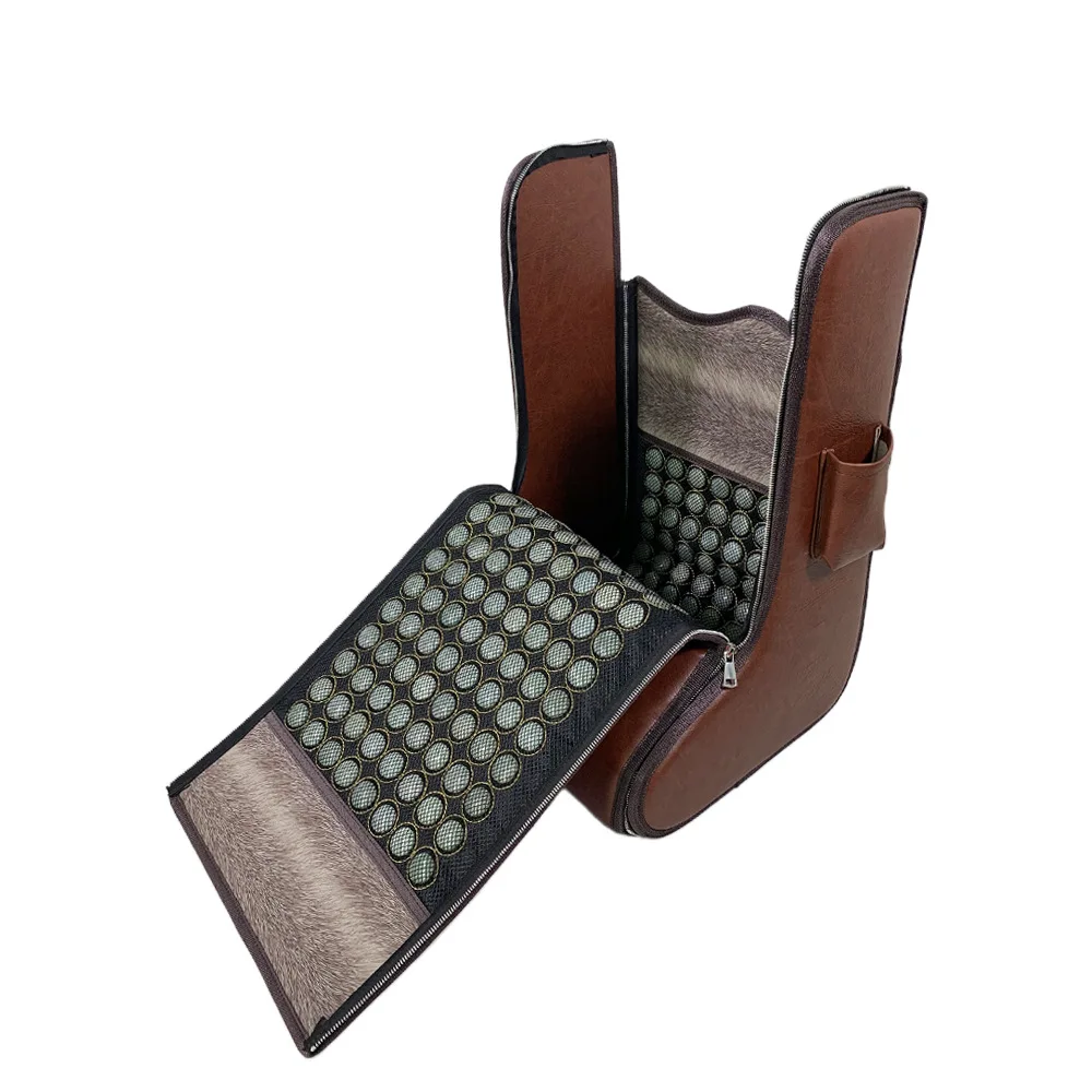 Heating foot warmer series  jade tourmaline energy stone fumigator foot warmer bucket foot knee treasure