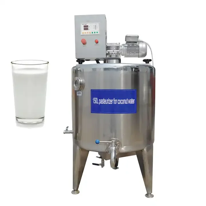 China 100L 200L 300L 500L Pasteurization Machine Juice Tank Milk Yogurt Pasteurizer Machine