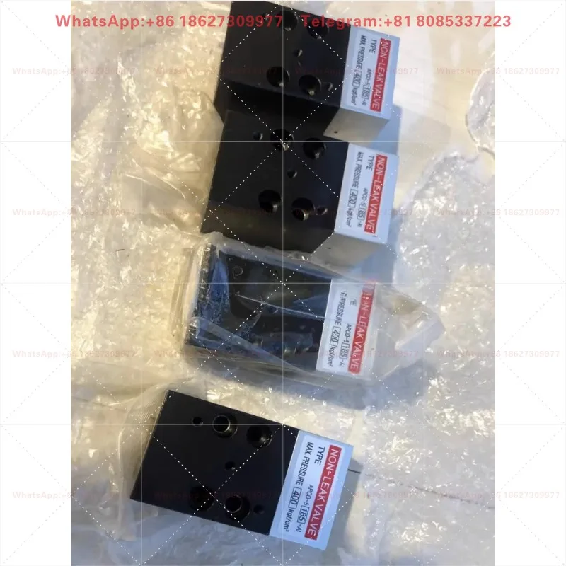 Original imported stainless steel stacked safety overflow APCO-5-185-A1 electromagnetic directional valve