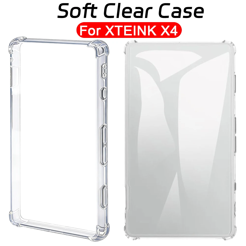 For XTEINK X4 4.3" Replacement Protective Case white Transpa
