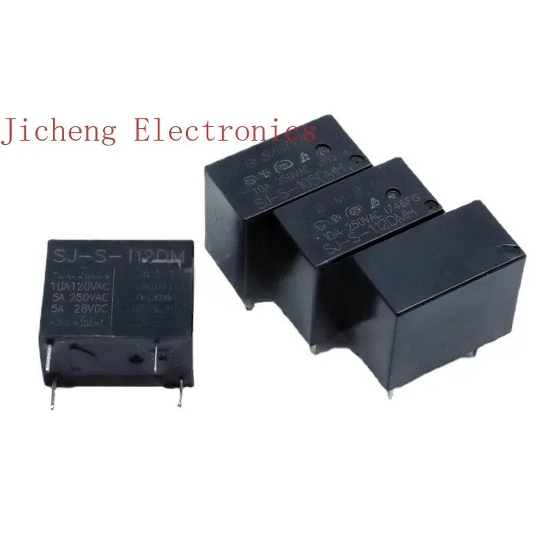 

10PCS SJ-S-105LM 112LM 124LM 105DM 112DM 124DM Relay
