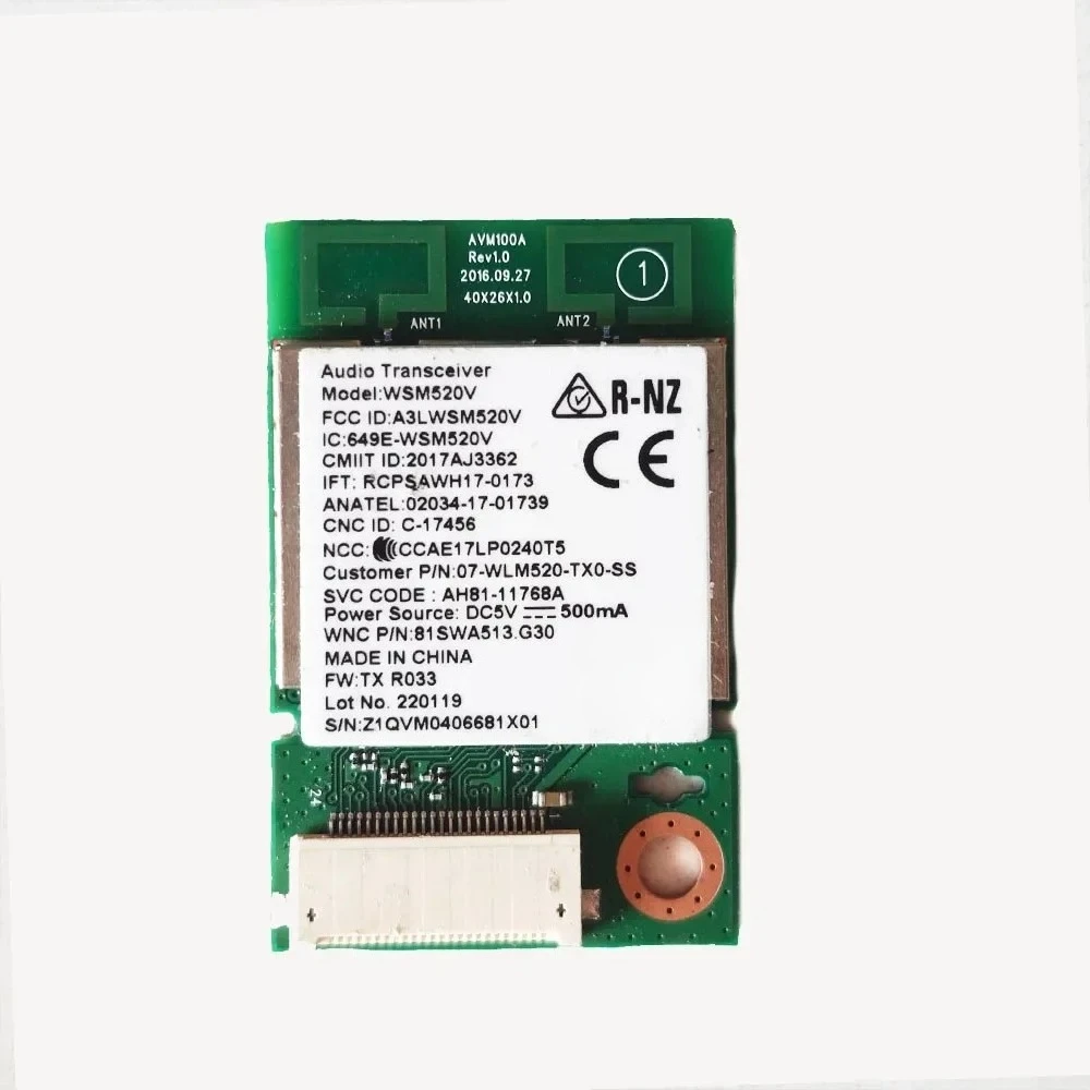 Audio Transceiver AH81-11768A 2017AJ3362 AVM100A WSM520V Bluetooth speaker modular Soundbar for Samsung  placa de video