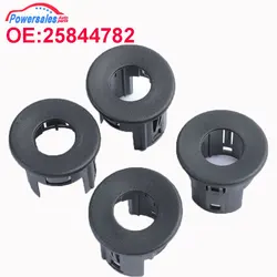 New Rear Bumper Parking Assist Sensor Bezel Black Plastic For GMC Chevy 25844782