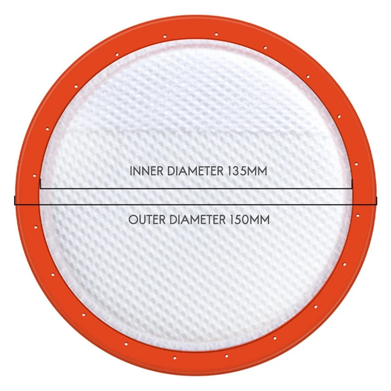 Акция! 4 шт. сменные детали HEPA-фильтра для VAX C88 C89 U88 U89 U91