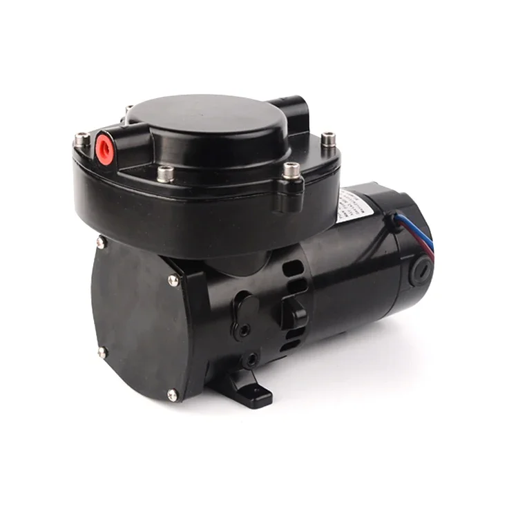 silent 12 volt membrane electric air compressor diaphragm vacuum pump oilless submersible pump