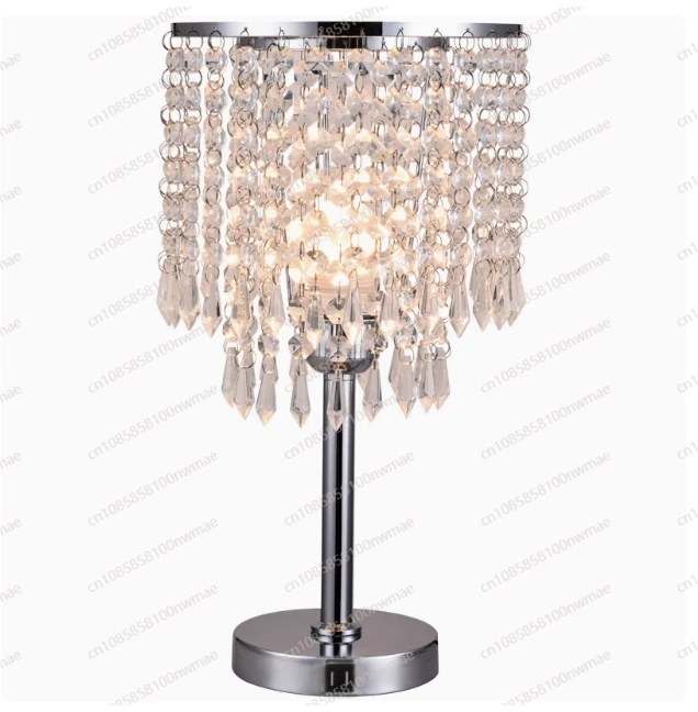 

Прикроватная тумбочка из железного хрусталя со светодиодной подсветкой, подходит для гостиной, чердака, личного офиса, комода, светодиодная подсветка для украшения интерьера дома