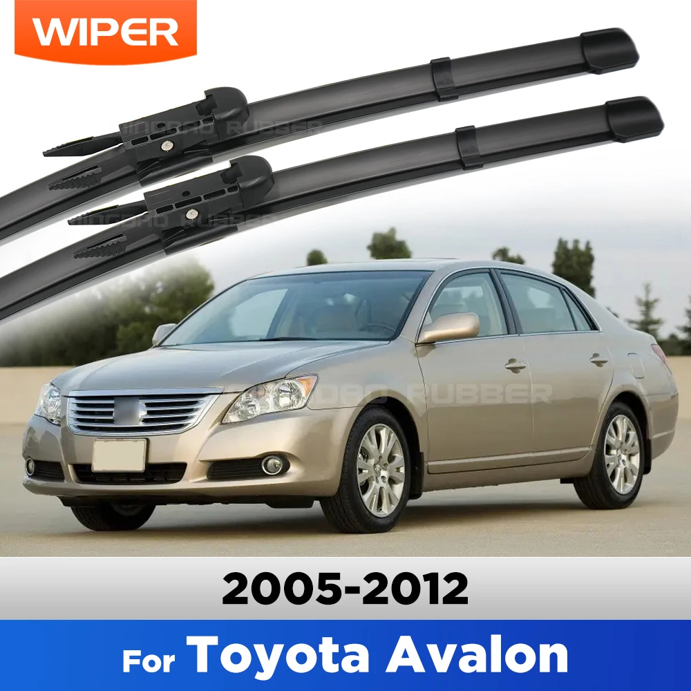 

Quiet & All-Season Wiper Blades For Toyota Avalon XX30 2005-2012 2006 2007 2008 2009 2010 CREATROAD Windshield Wipers 26"+20"