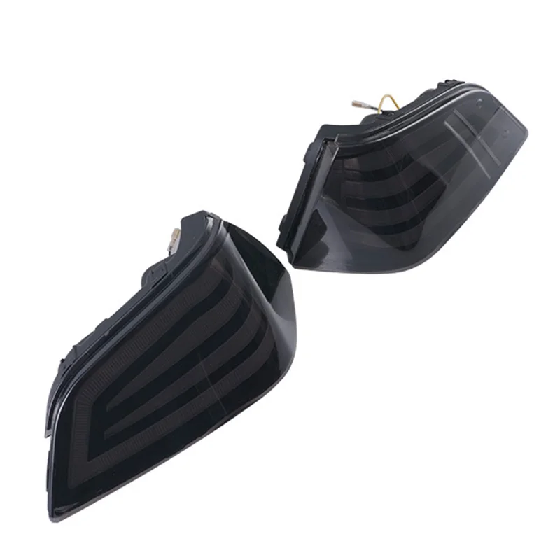 2pcs Motorcycle Trunk Tail Light Lens Turn Signals Brake Lights Lens Cover For Honda Goldwing GL1800 2001-2017 Turn Signal Lamp