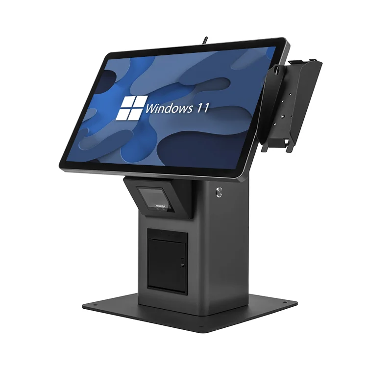 Payment Kiosk Self-Ordering Touch Screen Kiosk with SDK Function 21.5-Inch Interactive Self-Service