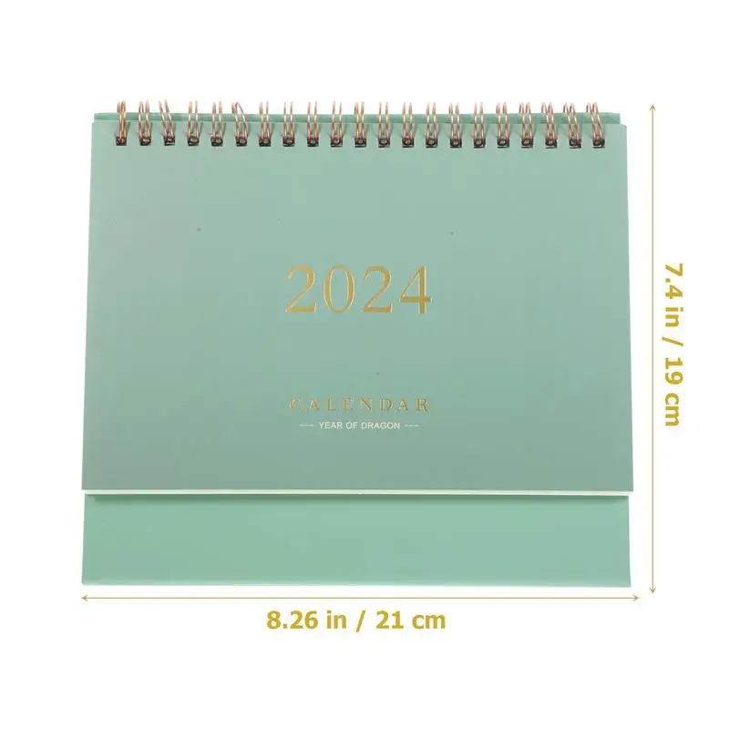 Desktop Standing Calendar Office Desk Calendar Students Standing Household Calendar Schedule Table Planner Paper Desk Calendar