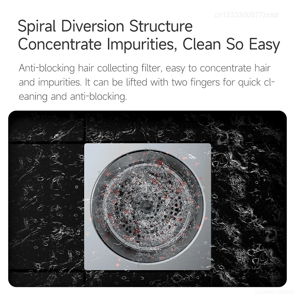 Дезодорант Youpin Diiib с сердечником для слива пола, пробка для слива душа из нержавеющей стали, инструмент для защиты от насекомых, аксессуары для кухни и ванной комнаты