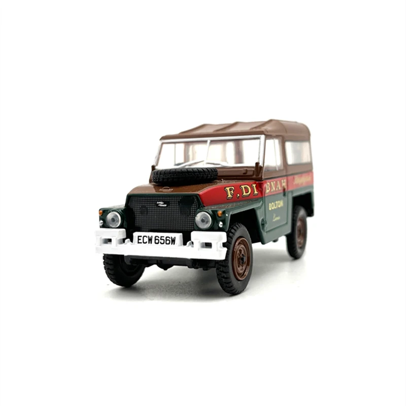 1:43 Scale Diecast Alloy 1980 Land Rover Light Hardtop Off Road Vehicle Model Classic Adult Collection Toys Gifts Static Display