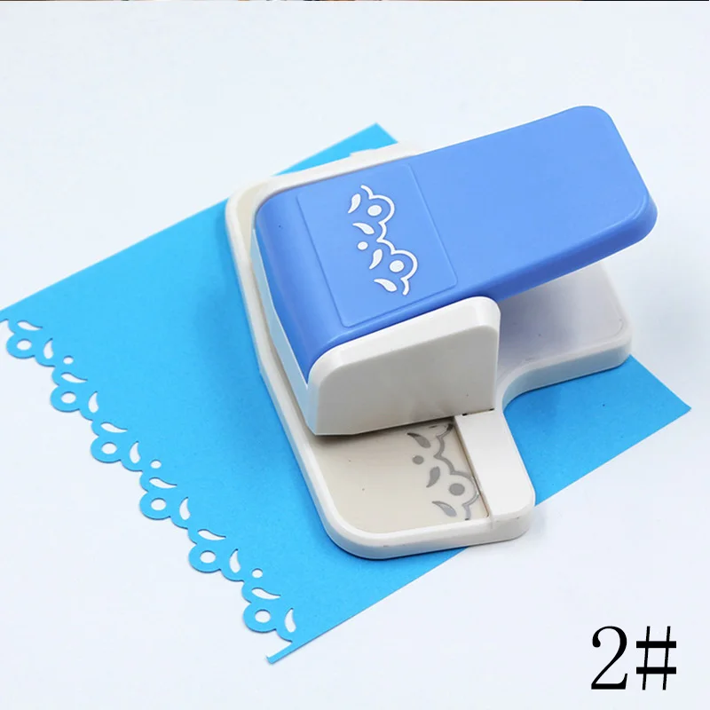 Punches Decorative Lace Edges Scroll Punch Embossing For Scrapbook Cards Easy To Operate  DIY Handcraft Tool