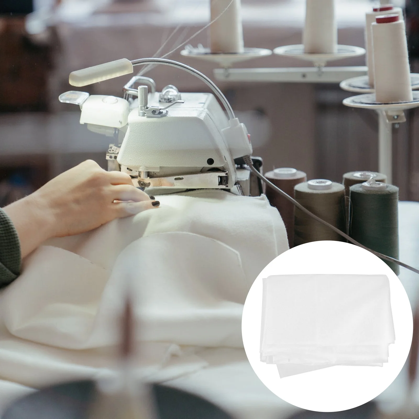 

Nonwoven Fusible Interfacing Embroidery Paper Backing Apparel Adhesive Interlining DIY Clothes Patchwork Practical Embroidery