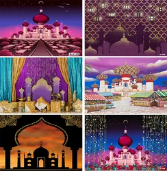 Photo Background Backdrop Arabian Palace Backgrounds Fairytale Aladdin Castle Backdrops Birthday Party Photographic Backgrounds