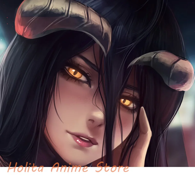 Dakimakura Albedo Anime Double-sided Print 2WAY Life-size Body Pillow Cover Pillowcase