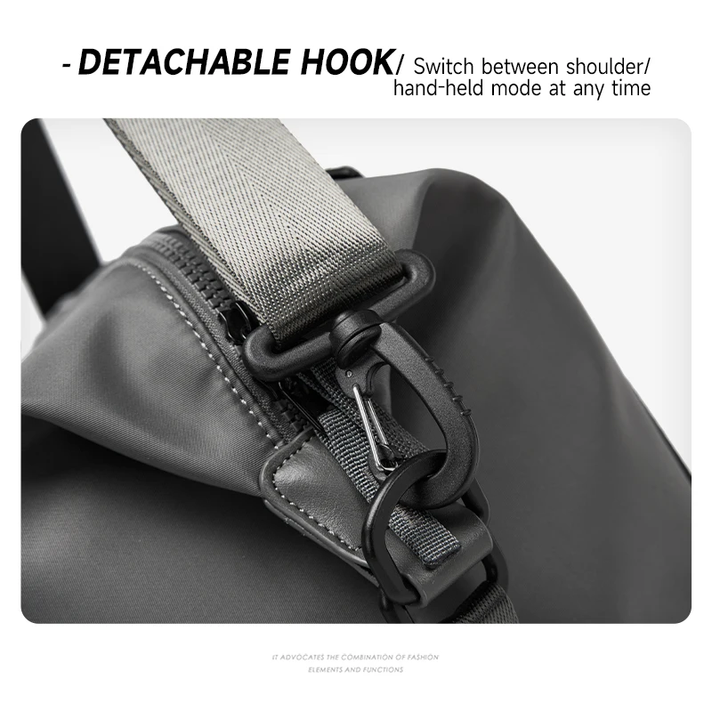 Large Capacity Folding Duffle Bag Oxford Waterproof Men Travel Bags Weekend Storage Bags Moving Luggage Duffel Gym Fitness